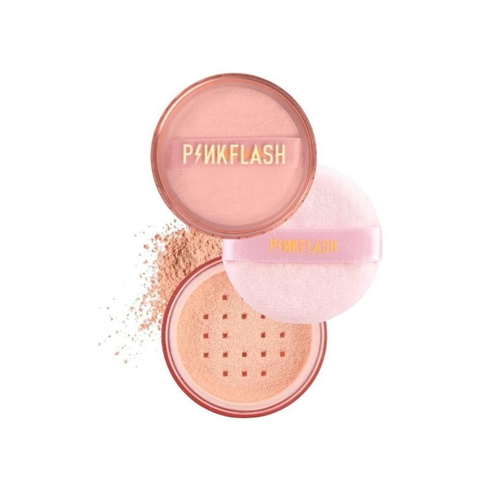 Pink Flash Lasting Matte Loose Powder 22 for Darker Tones