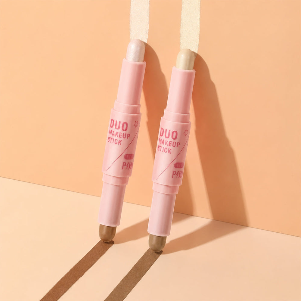 Pink Flash Duo Make Up Pen 01 Contour & Highlighter Stick