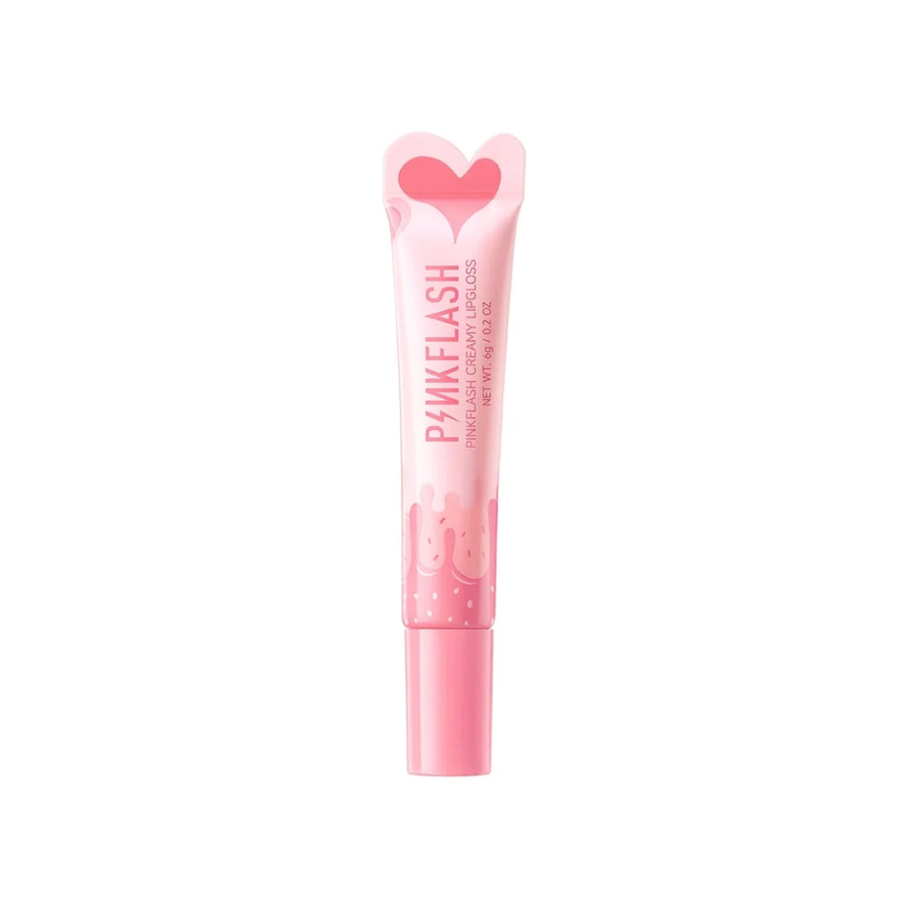 Pink Flash Creamy Lip Gloss BB01 High Shine Finish 2.1g