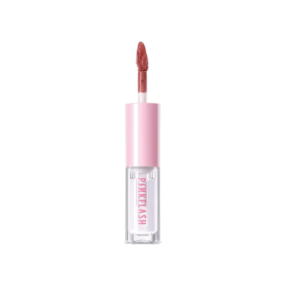 Pink Flash Double Sense Liquid Lipstick & Lip Gloss RD01