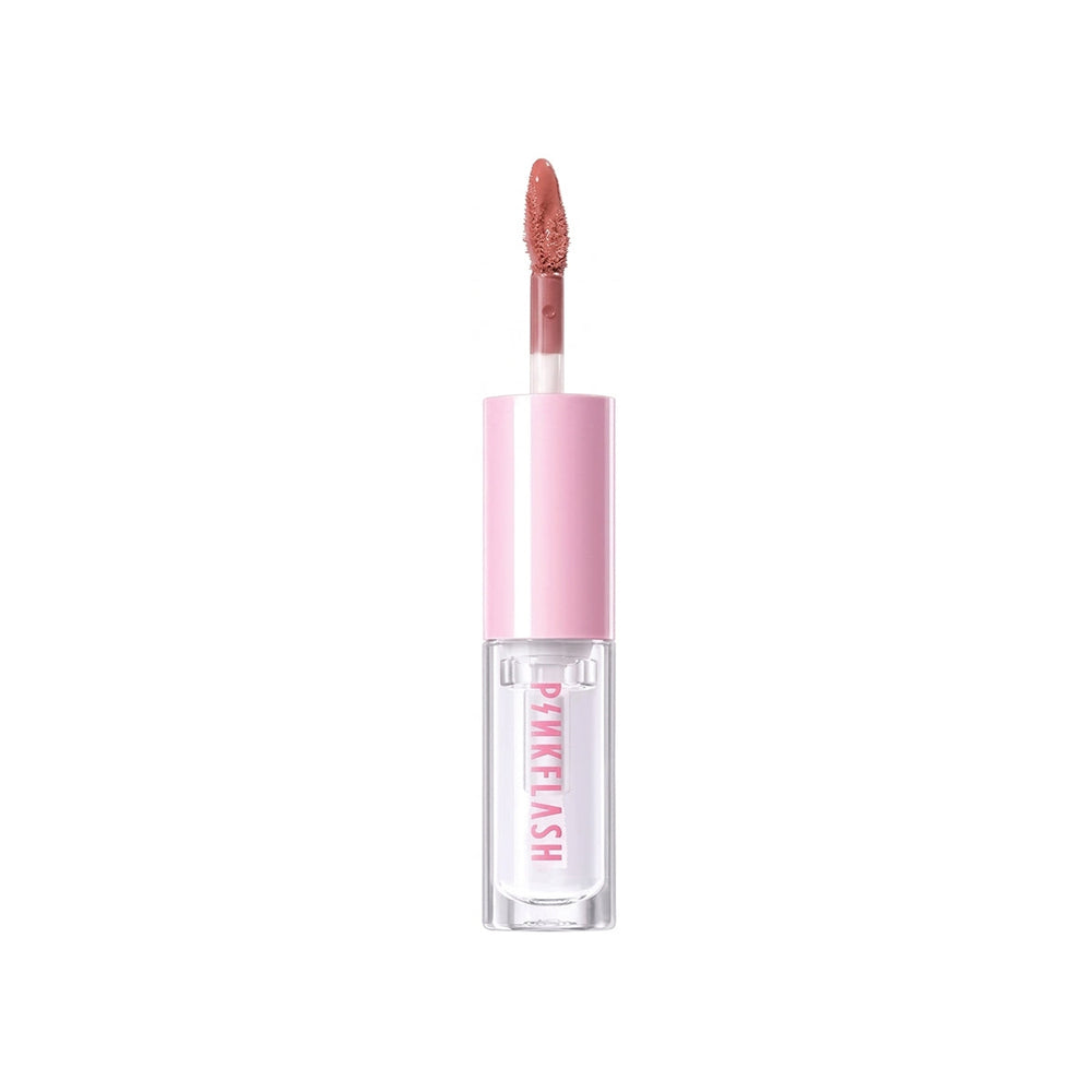 Pink Flash Liquid Lipstick & Lip Gloss Duo PK01 2-in-1 6ml