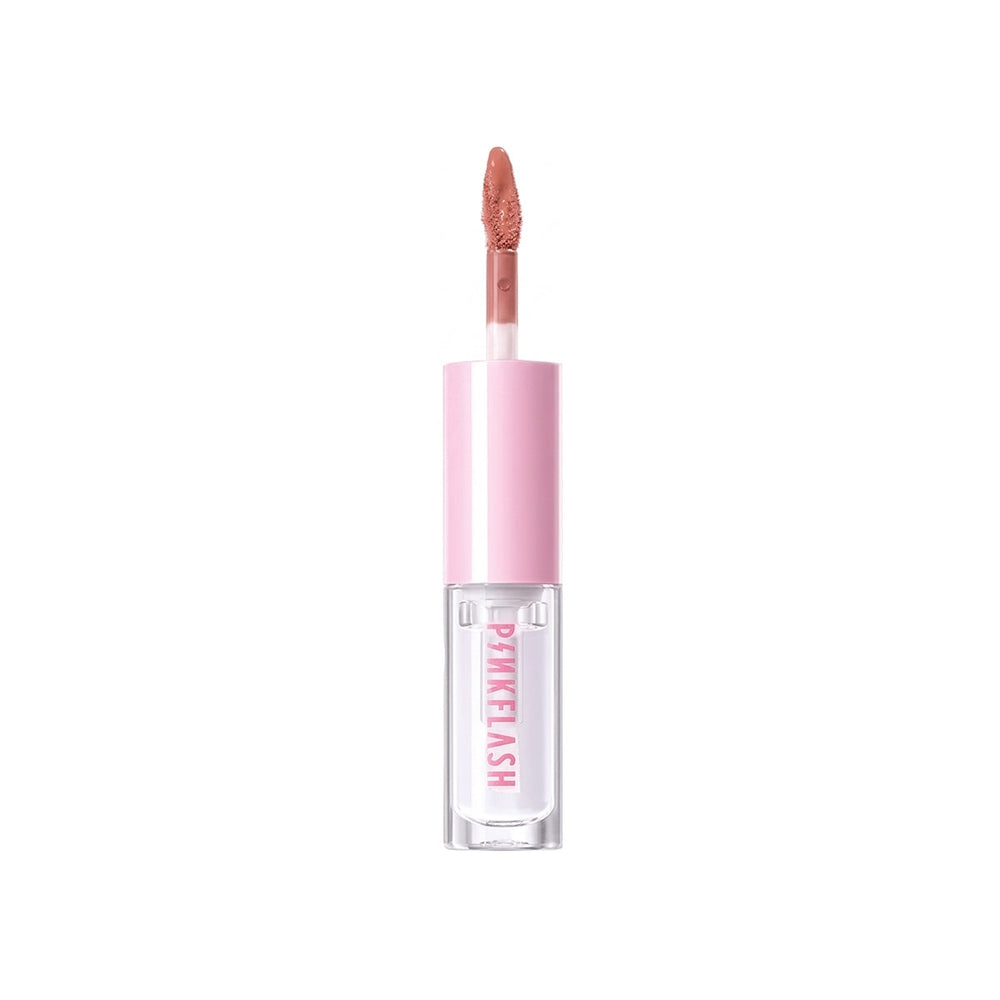 Pink Flash Double Head Liquid Lipstick & Gloss NU01 2-in-1
