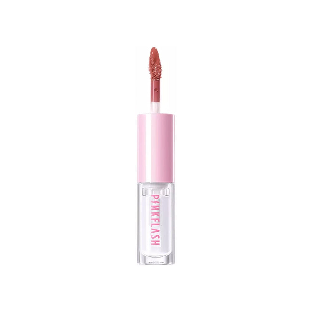 Pink Flash Liquid Lipstick & Lip Gloss Duo PK02 2-in-1 6g