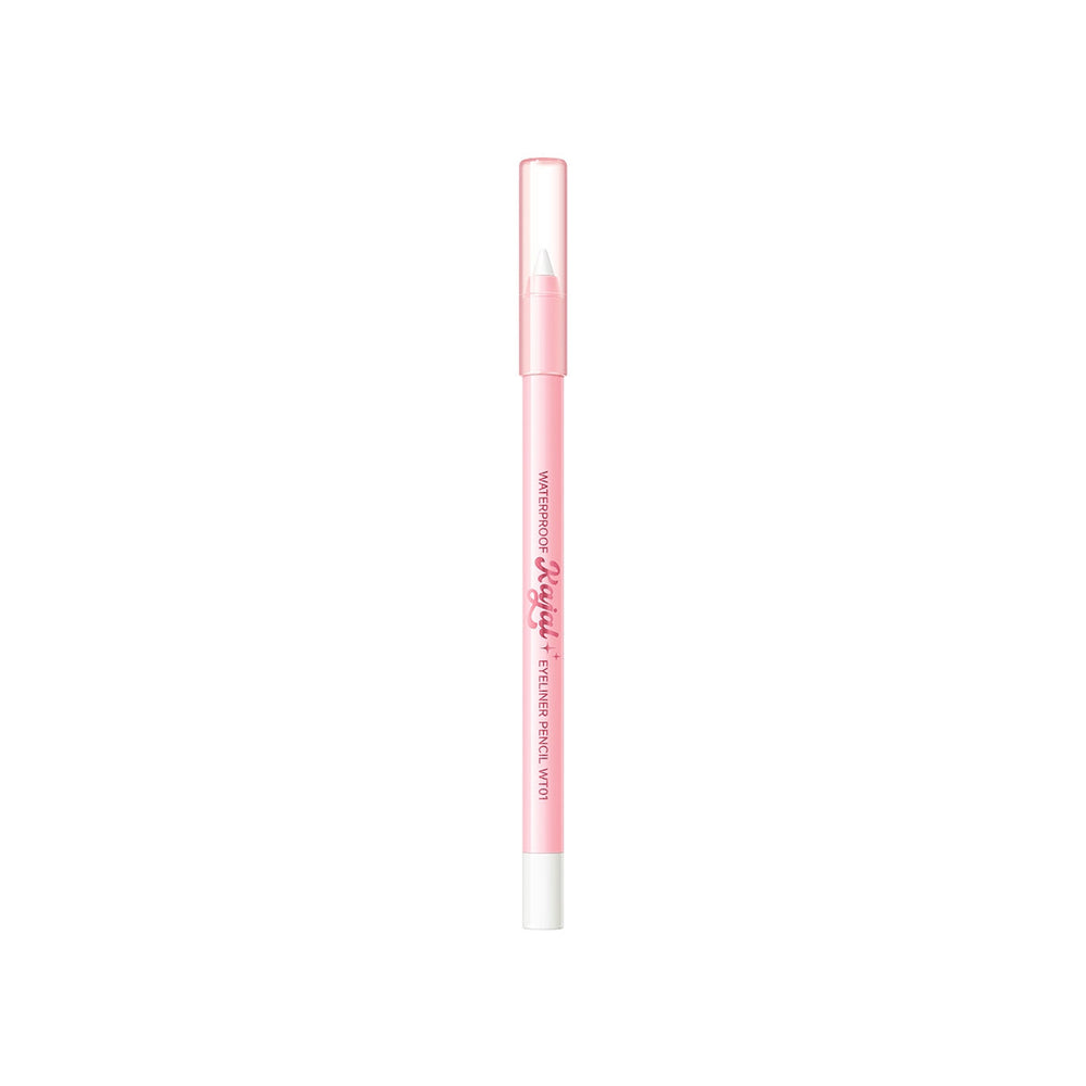 Pink Flash Waterproof Kajal Eyeliner WT01 Long-Wear Black