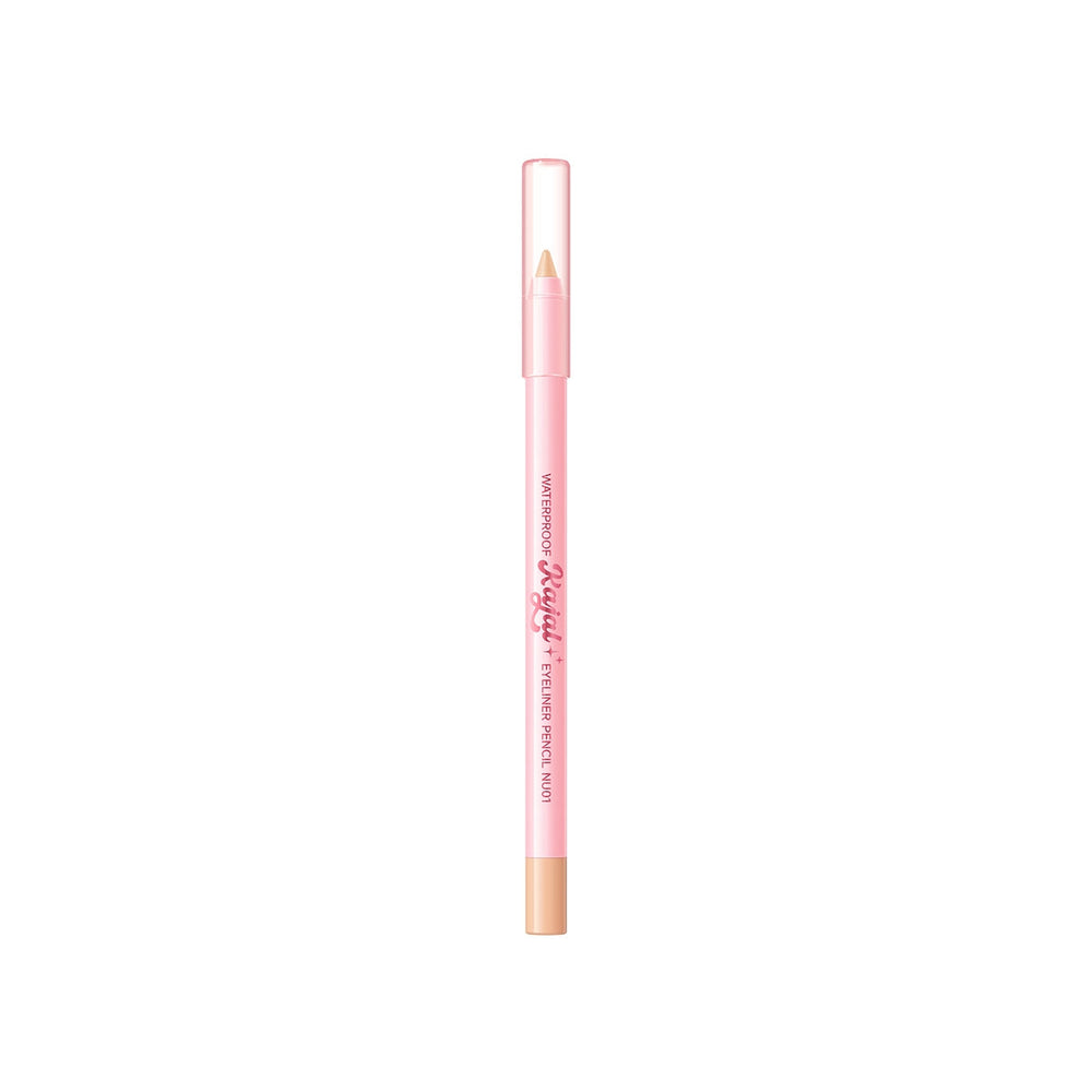 Pink Flash Waterproof Kajal Eyeliner NU01 Long-Wear Black