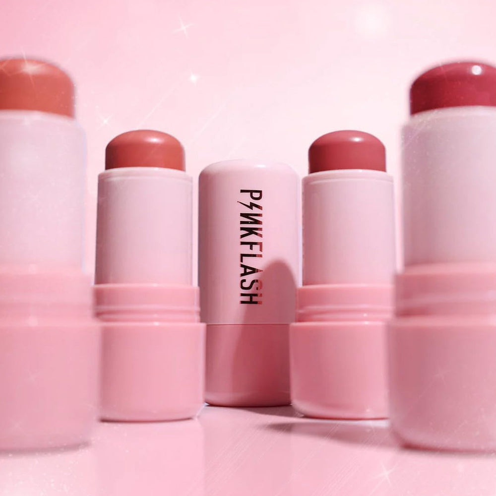 Pink Flash Dewy Stick Blush PK02 Multi-Use Radiant Color 6g