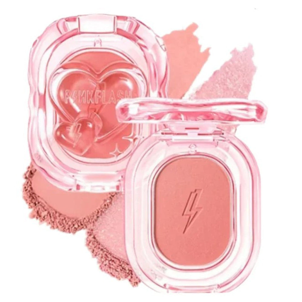 Pink Flash Romantic Blush PK02 Silky Powder Formula