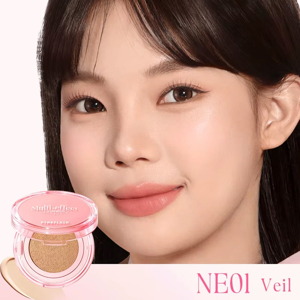 Pink Flash Cushion Foundation NE01 Veil Matte Finish 12g