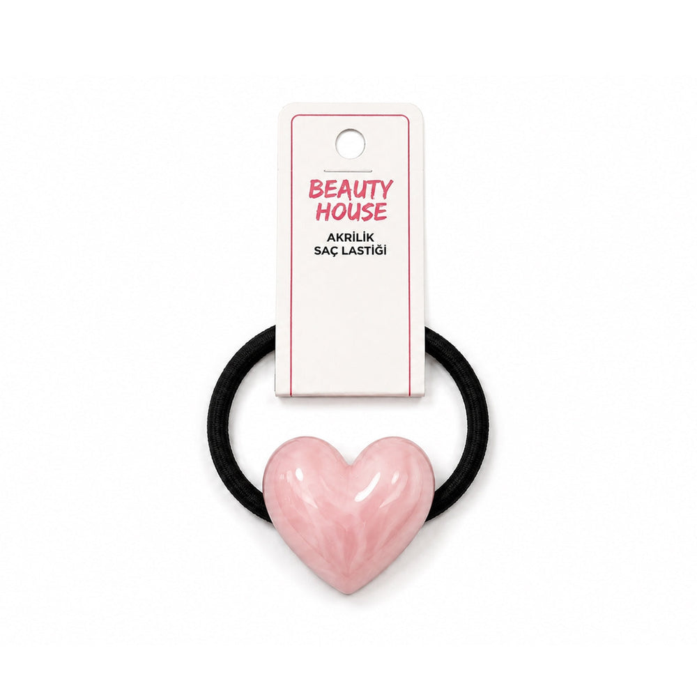 Beauty House Acrylic Hair Tie Stylish Assorted Design 1 pc