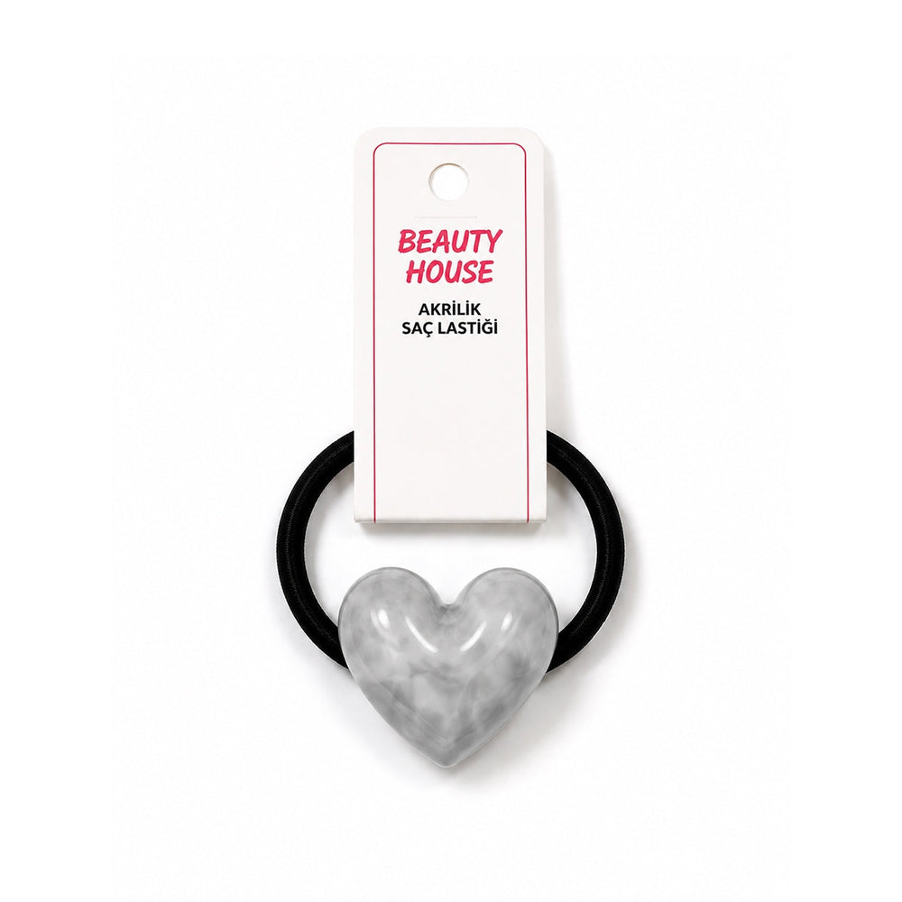 Beauty House Acrylic Hair Tie Stylish Assorted Design 1 pc