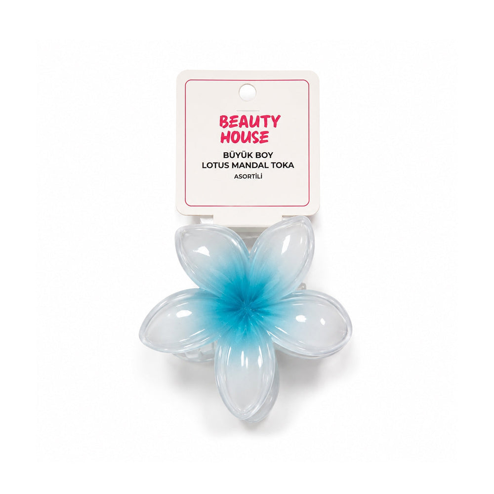 Beauty House Large Lotus Hair Claw Clip for Stylish Styling 1 pc