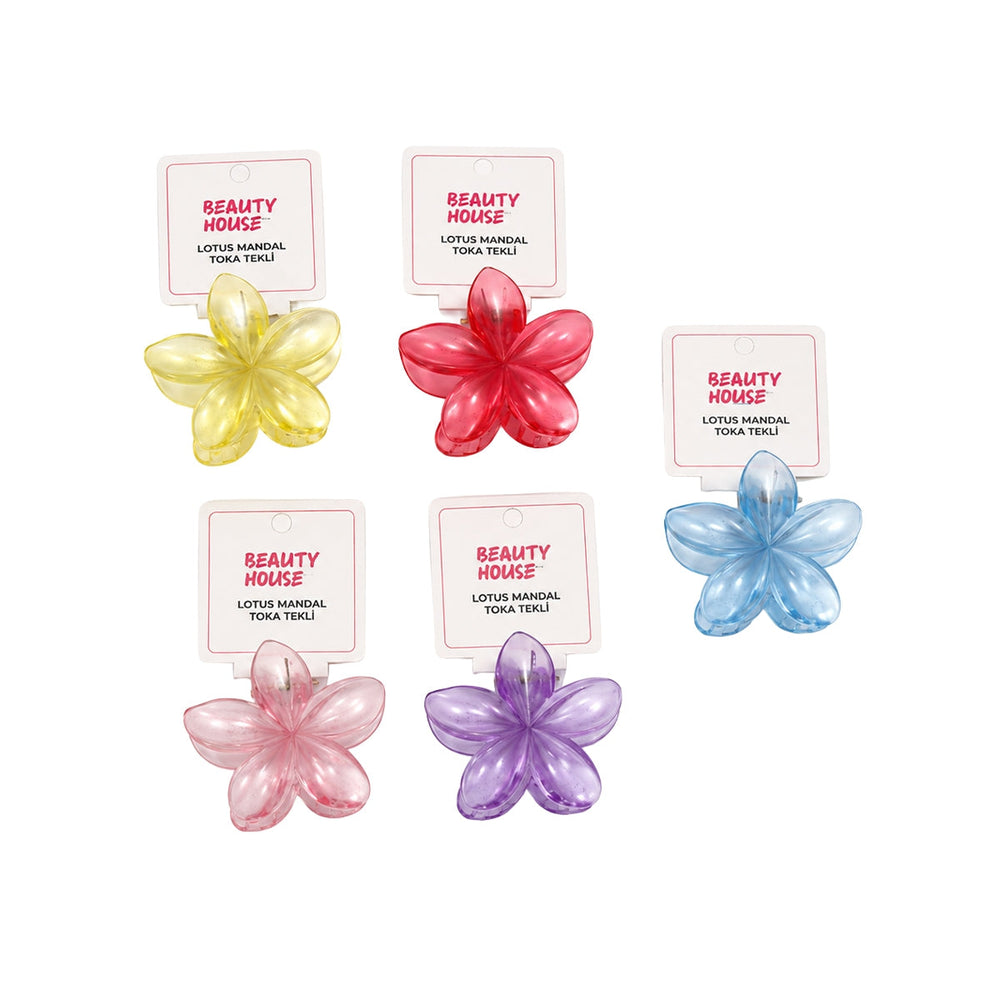 Beauty House Lotus Hair Claw Clip for Elegant Styling 1pc