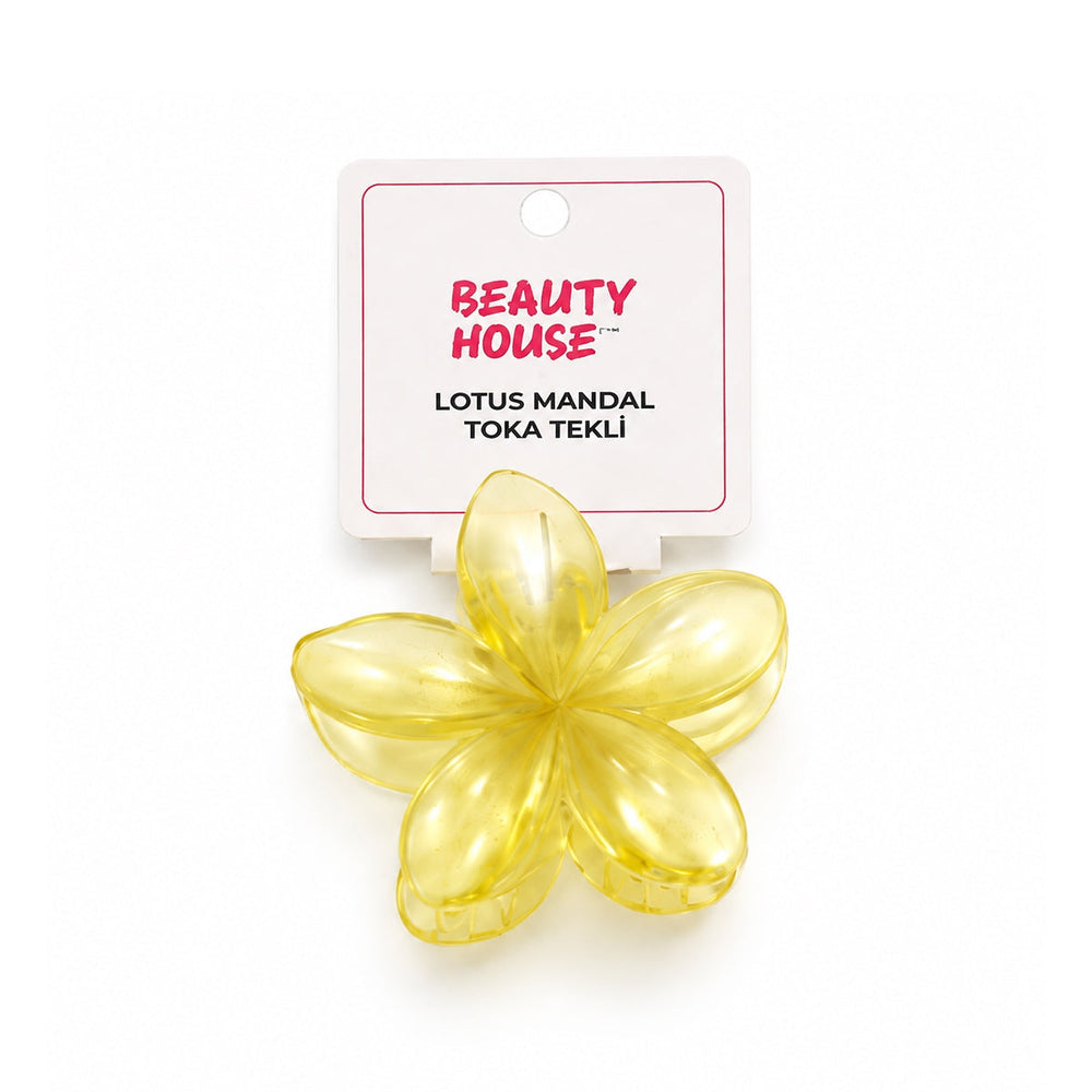 Beauty House Lotus Hair Claw Clip for Elegant Styling 1pc