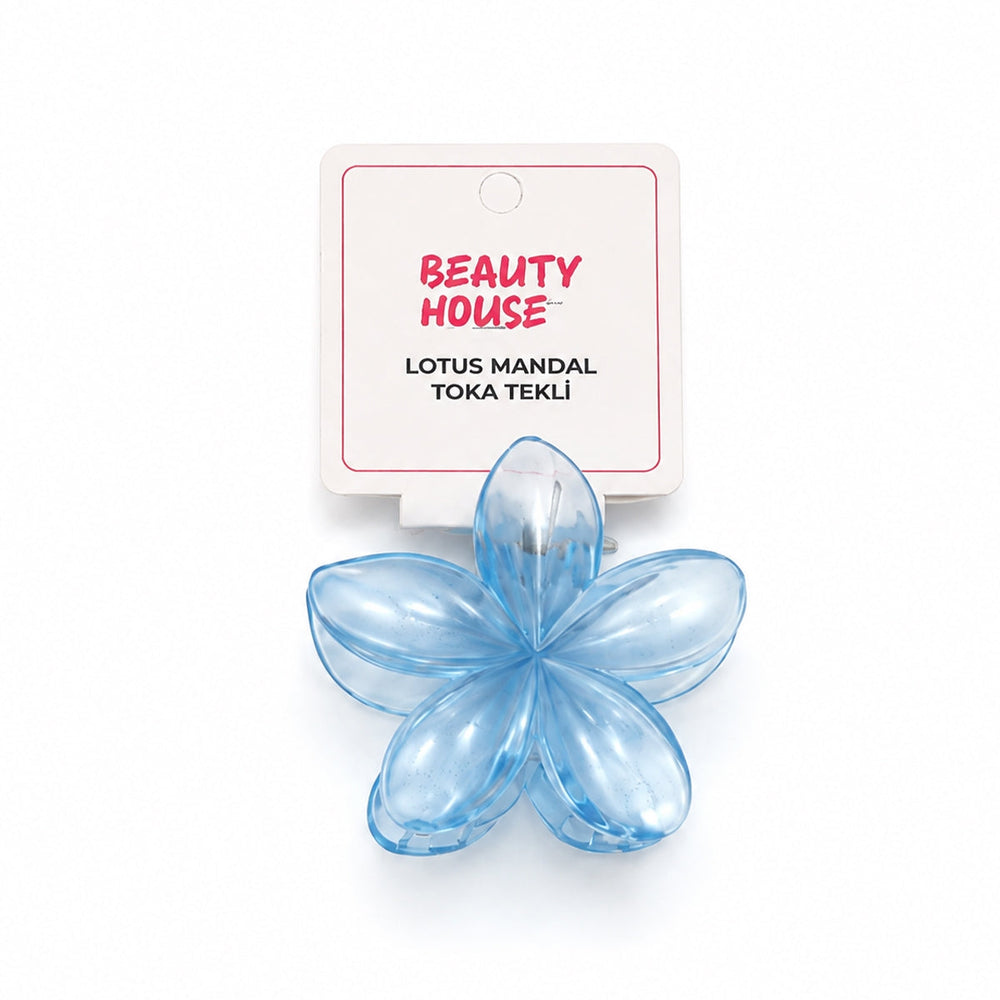 Beauty House Lotus Hair Claw Clip for Elegant Styling 1pc