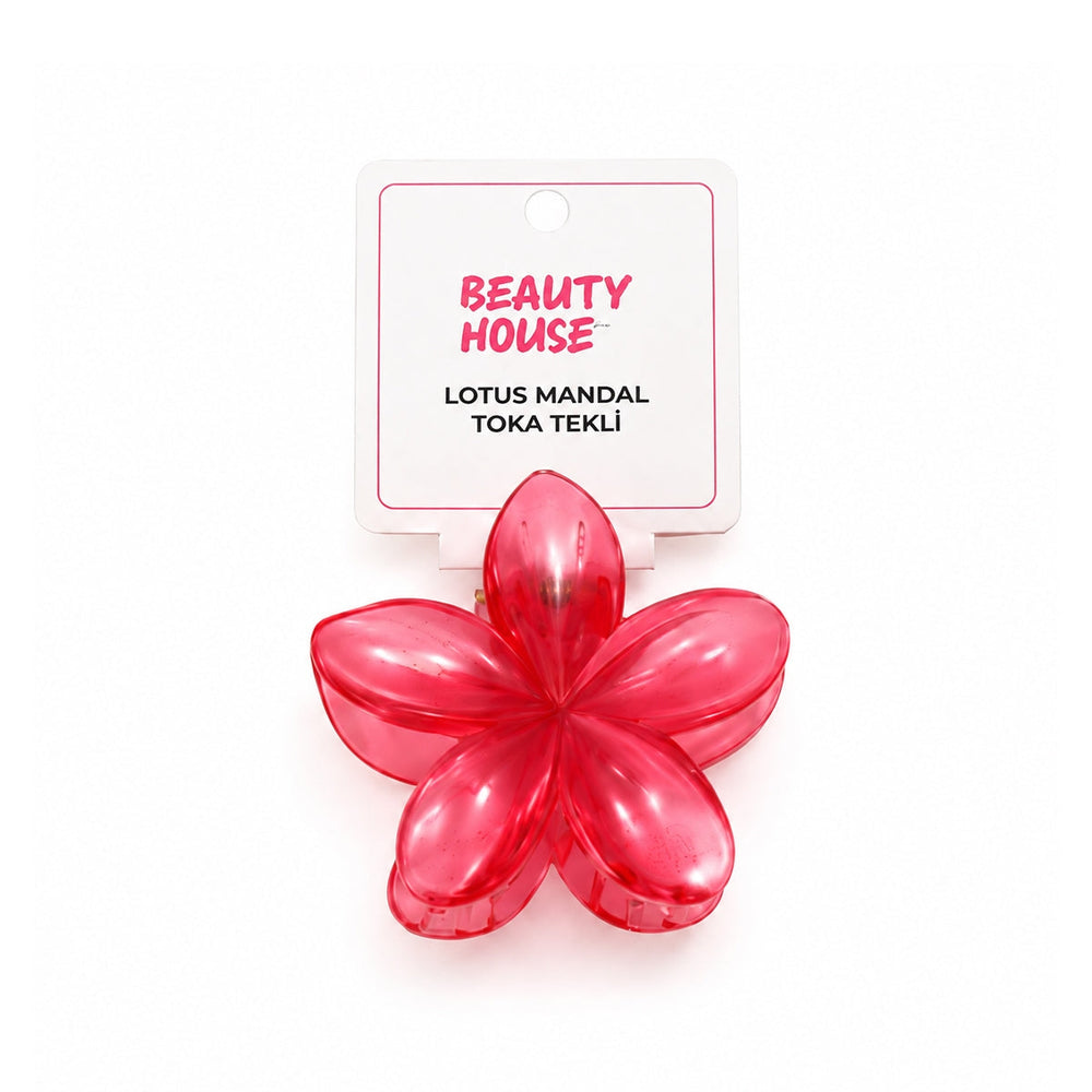 Beauty House Lotus Hair Claw Clip for Elegant Styling 1pc