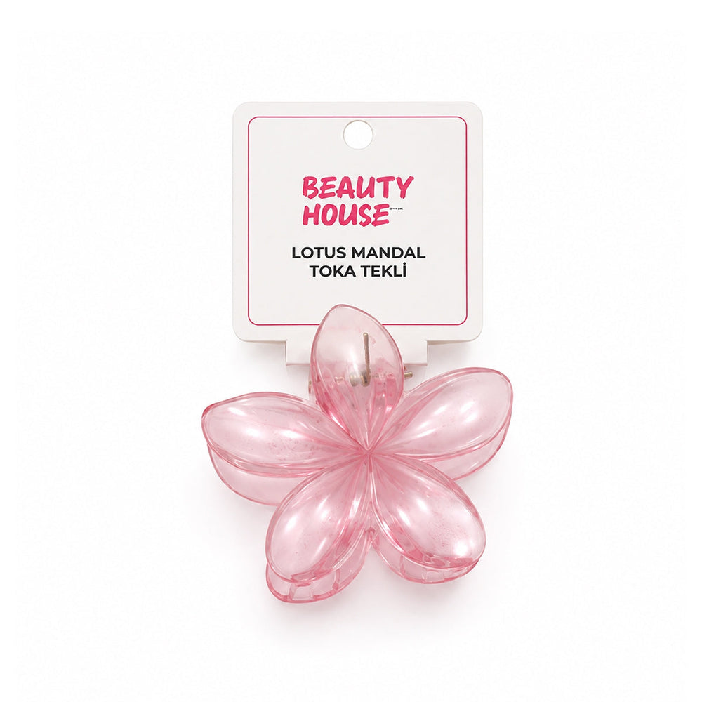 Beauty House Lotus Hair Claw Clip for Elegant Styling 1pc