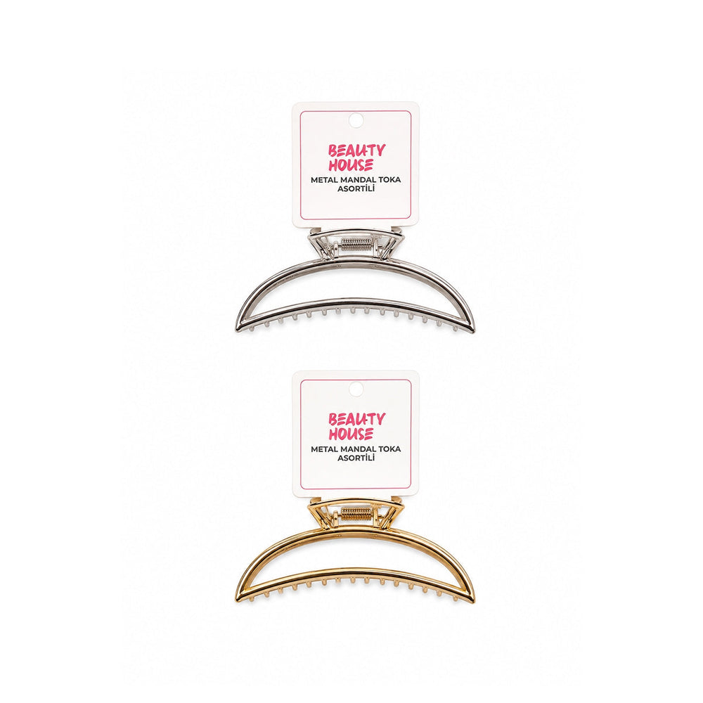 Beauty House Metal Jaw Hair Clip Modern Styling Accessory 1 pc