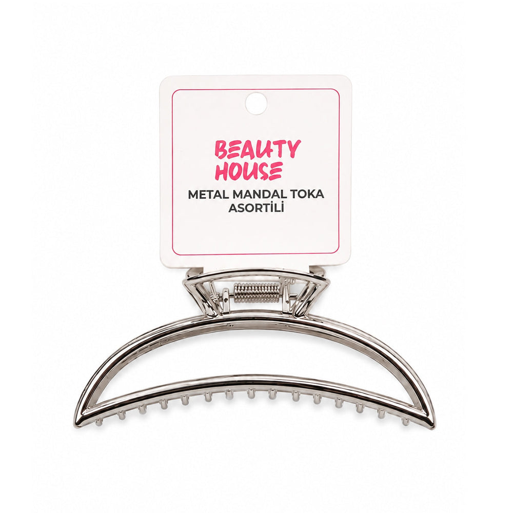 Beauty House Metal Jaw Hair Clip Modern Styling Accessory 1 pc