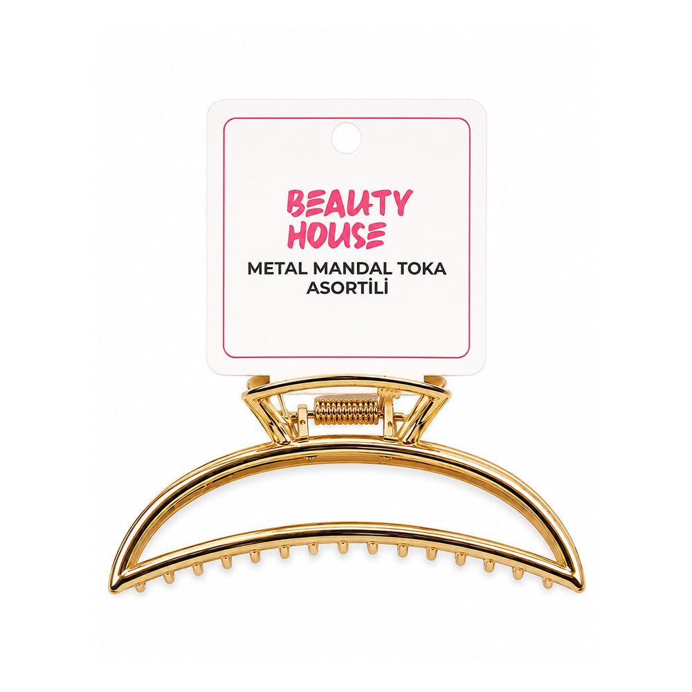 Beauty House Metal Jaw Hair Clip Modern Styling Accessory 1 pc