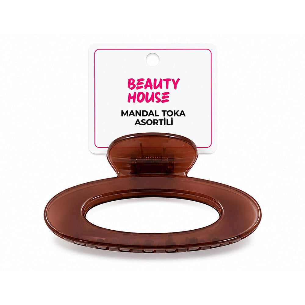 Beauty House Oval Claw Hair Clip for Daily Styling 1 Piece