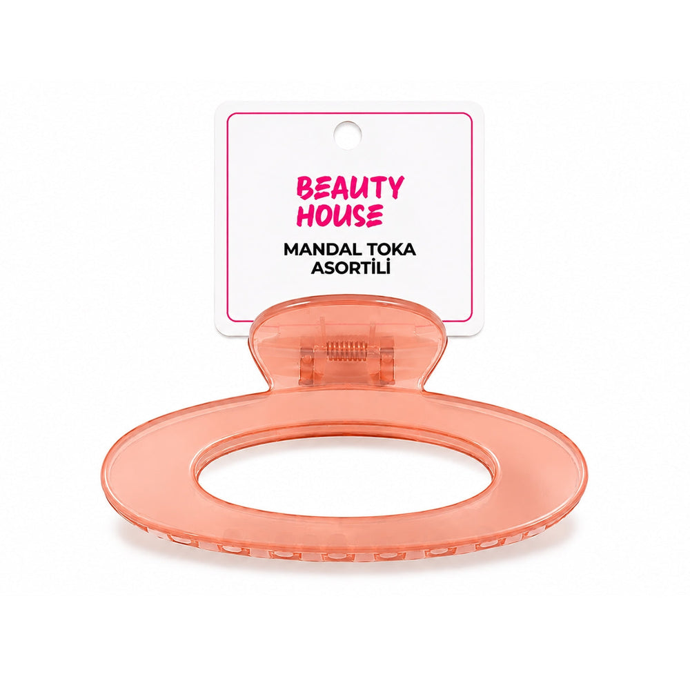Beauty House Oval Claw Hair Clip for Daily Styling 1 Piece
