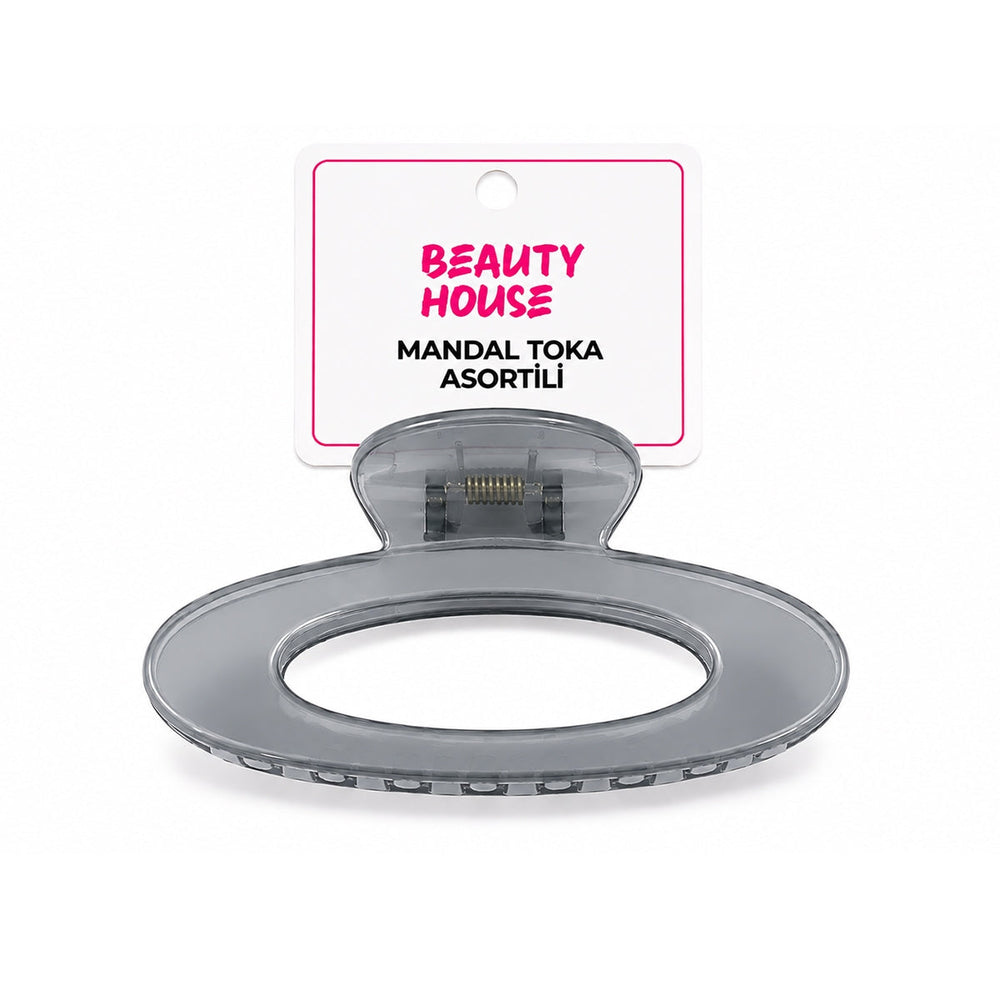 Beauty House Oval Claw Hair Clip for Daily Styling 1 Piece