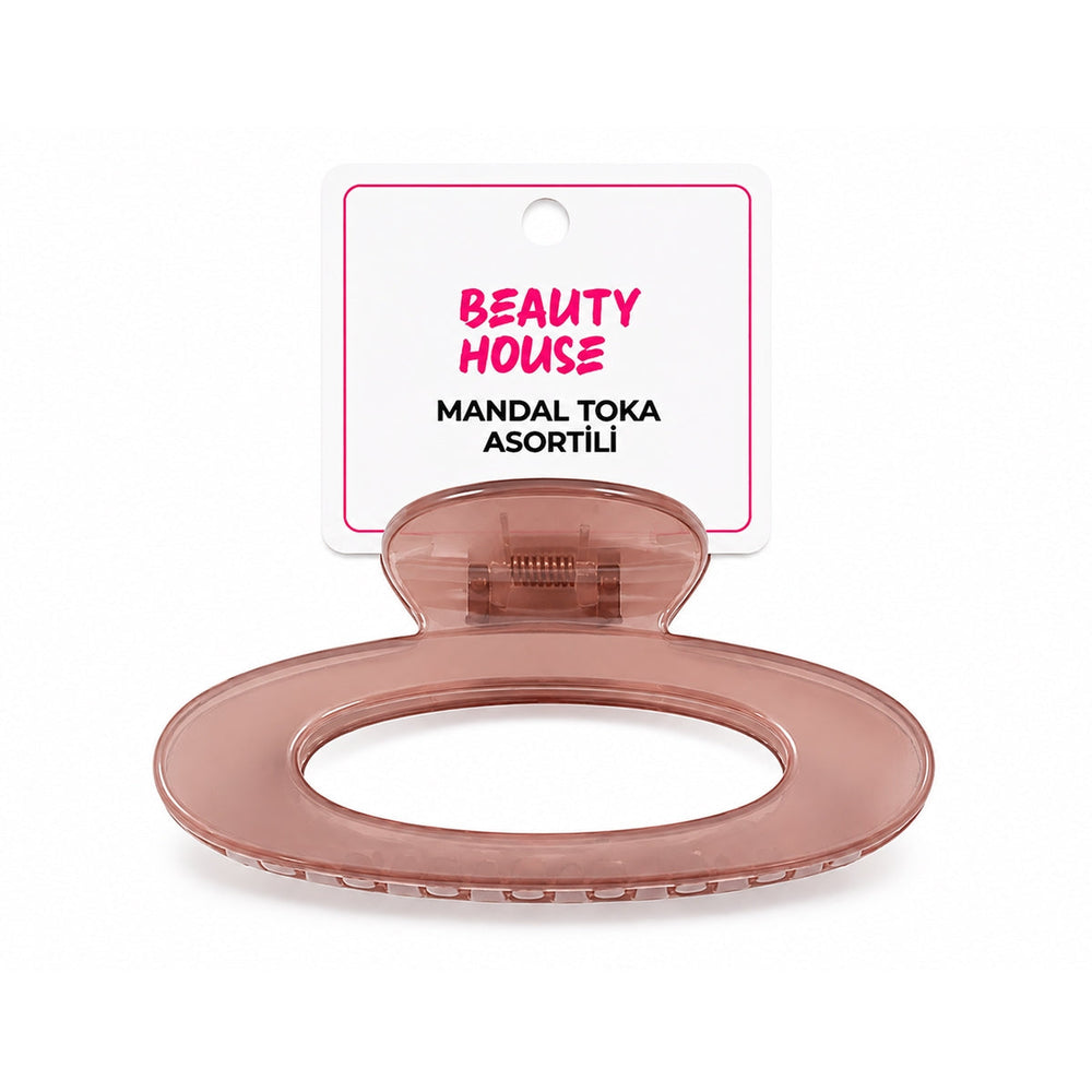 Beauty House Oval Claw Hair Clip for Daily Styling 1 Piece