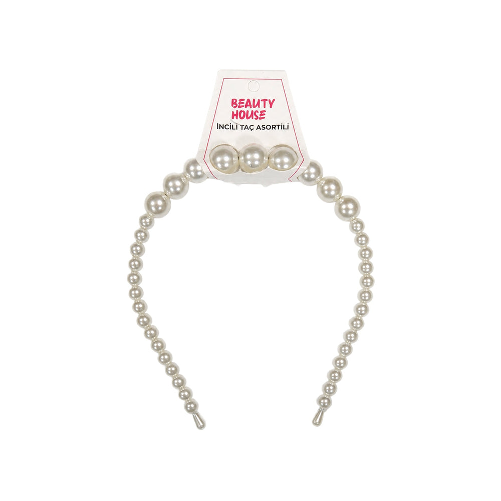 Beauty House Pearl Headband Elegant Hair Accessory 1 pc