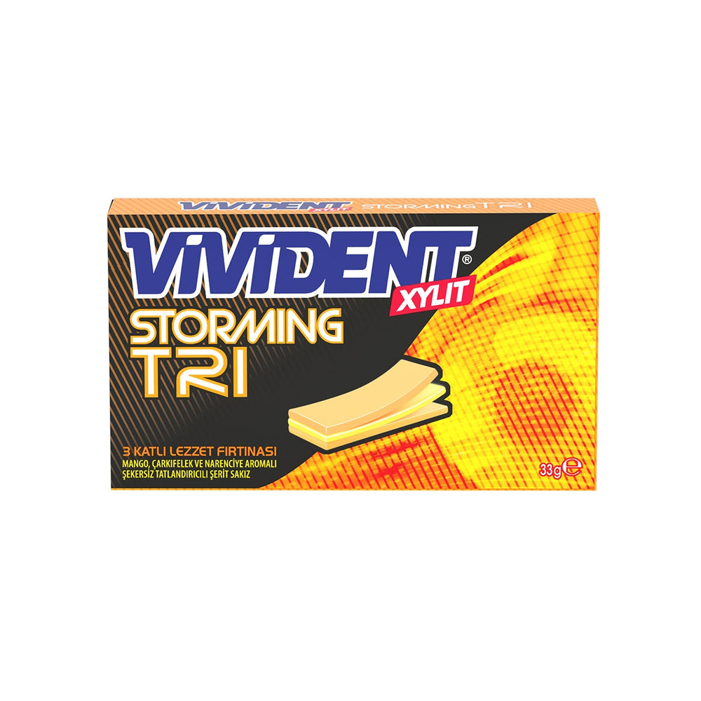 Vivident Storming Mango & Passion Fruit Sugar-Free Gum 33g