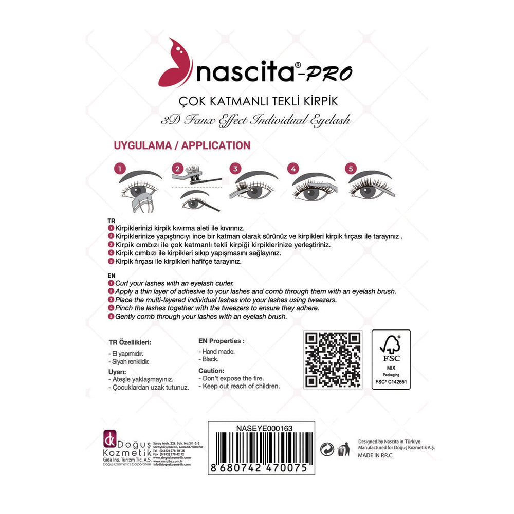 Nascita Bohemian Princess Multi-Layered Individual Lashes