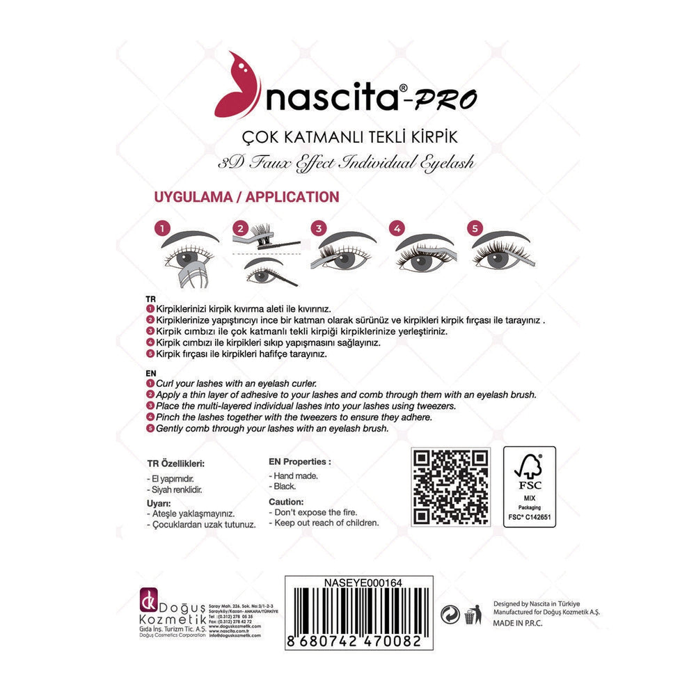 Nascita Midnight Symphony Multi-Layer Individual Lashes