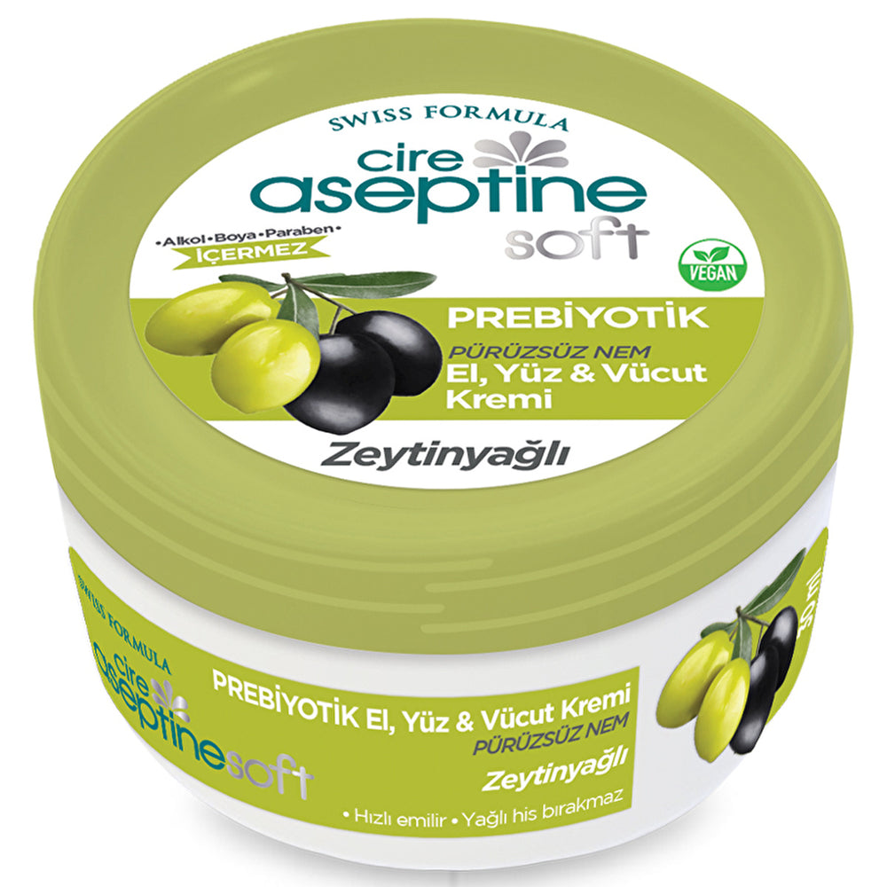 Cire Aseptine Soft Olive Oil Moisturizing Cream 30ml - Prebiotic Formula