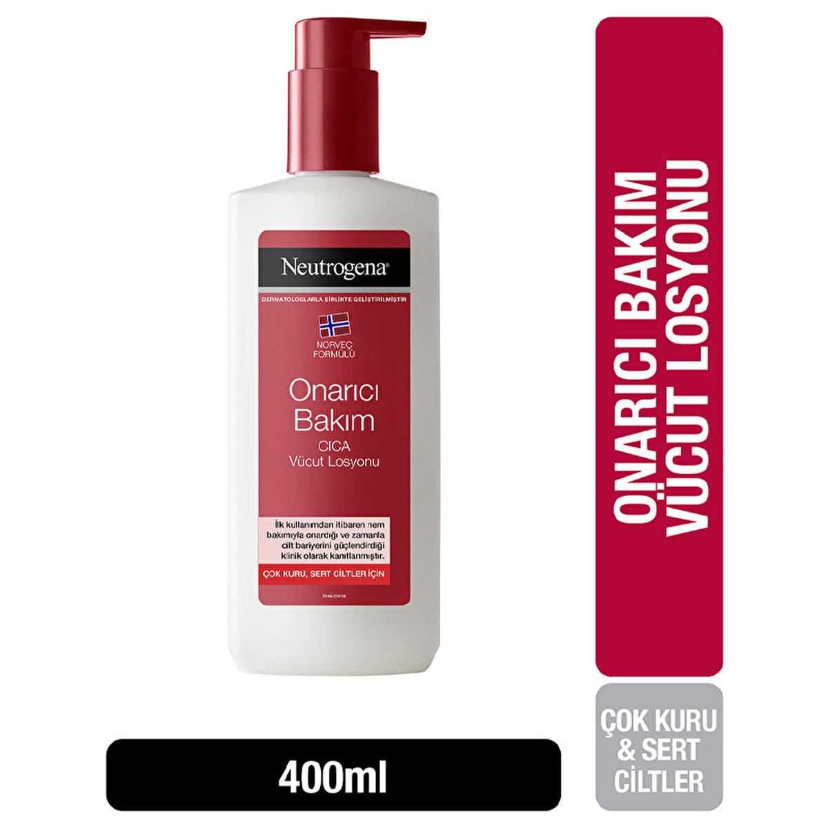 Neutrogena Repairing Body Lotion 400ml - For Dry Skin | Daily Moisturizer