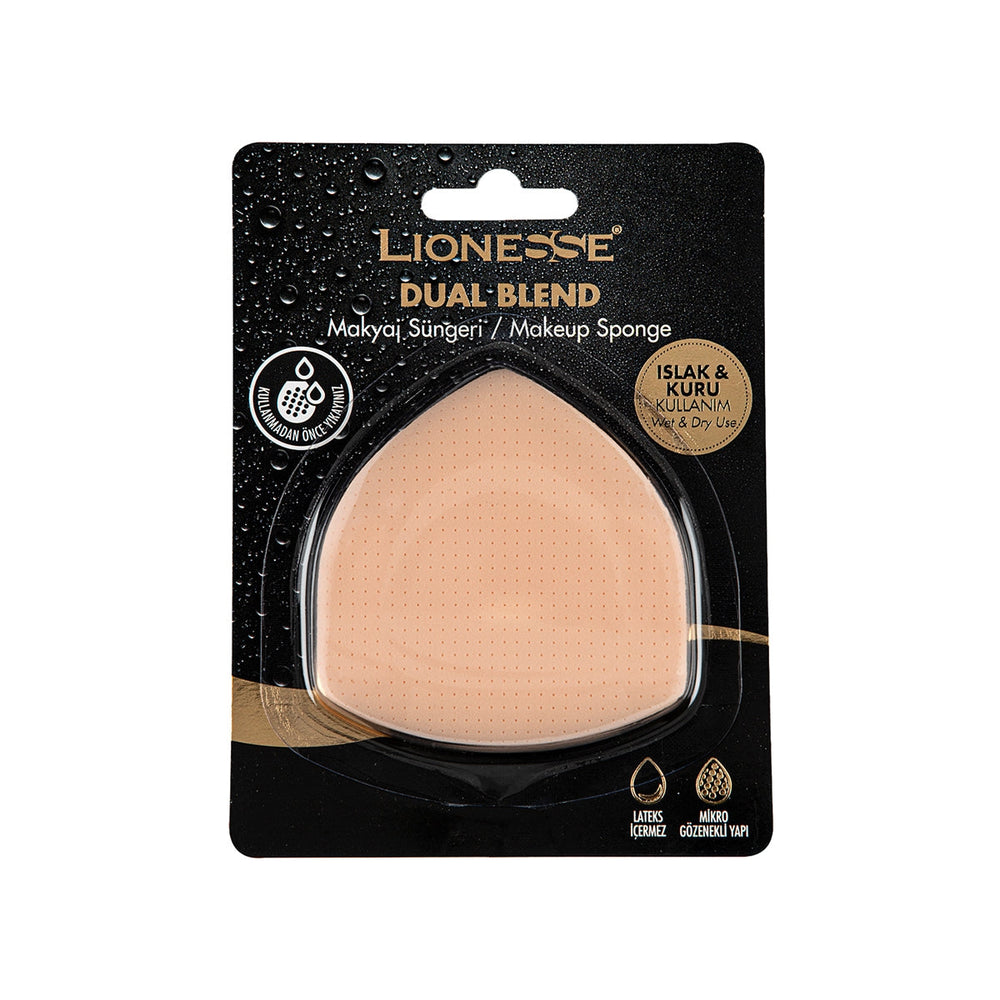 Lionesse Makeup Sponge for Wet and Dry Application 1 Count