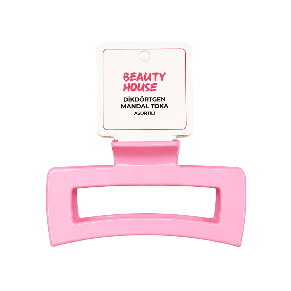Beauty House Rectangular Claw Clip for Secure Hair Styling