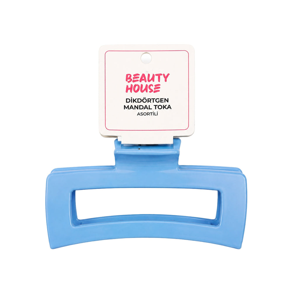 Beauty House Rectangular Claw Clip for Secure Hair Styling