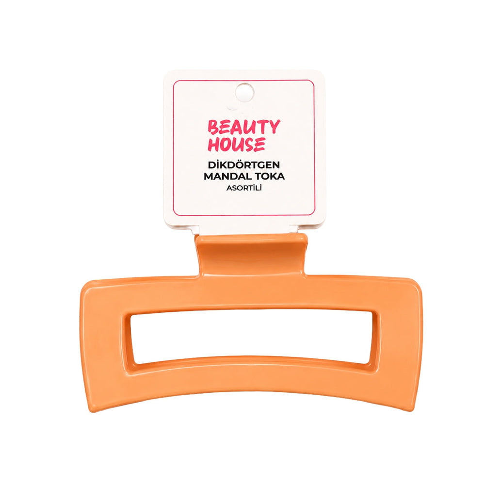 Beauty House Rectangular Claw Clip for Secure Hair Styling