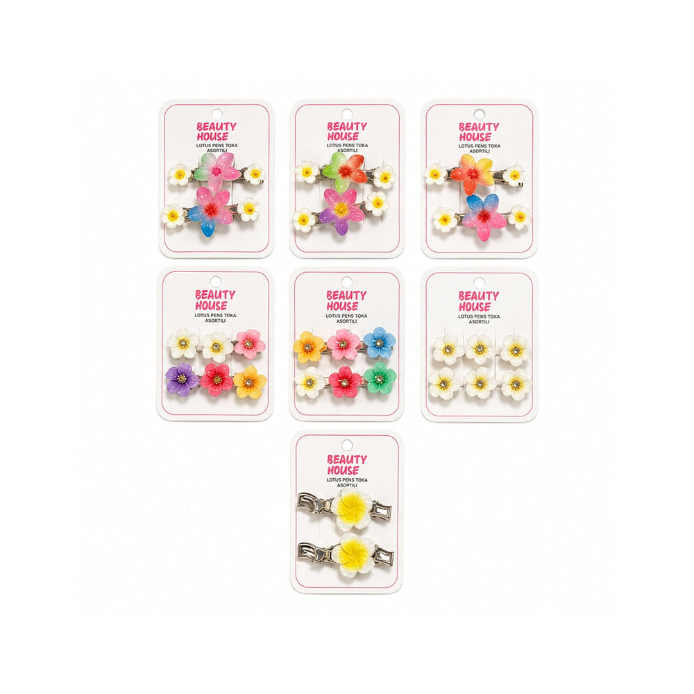 Beauty House Lotus Flower Hair Clip for Elegant Styling 1 pc