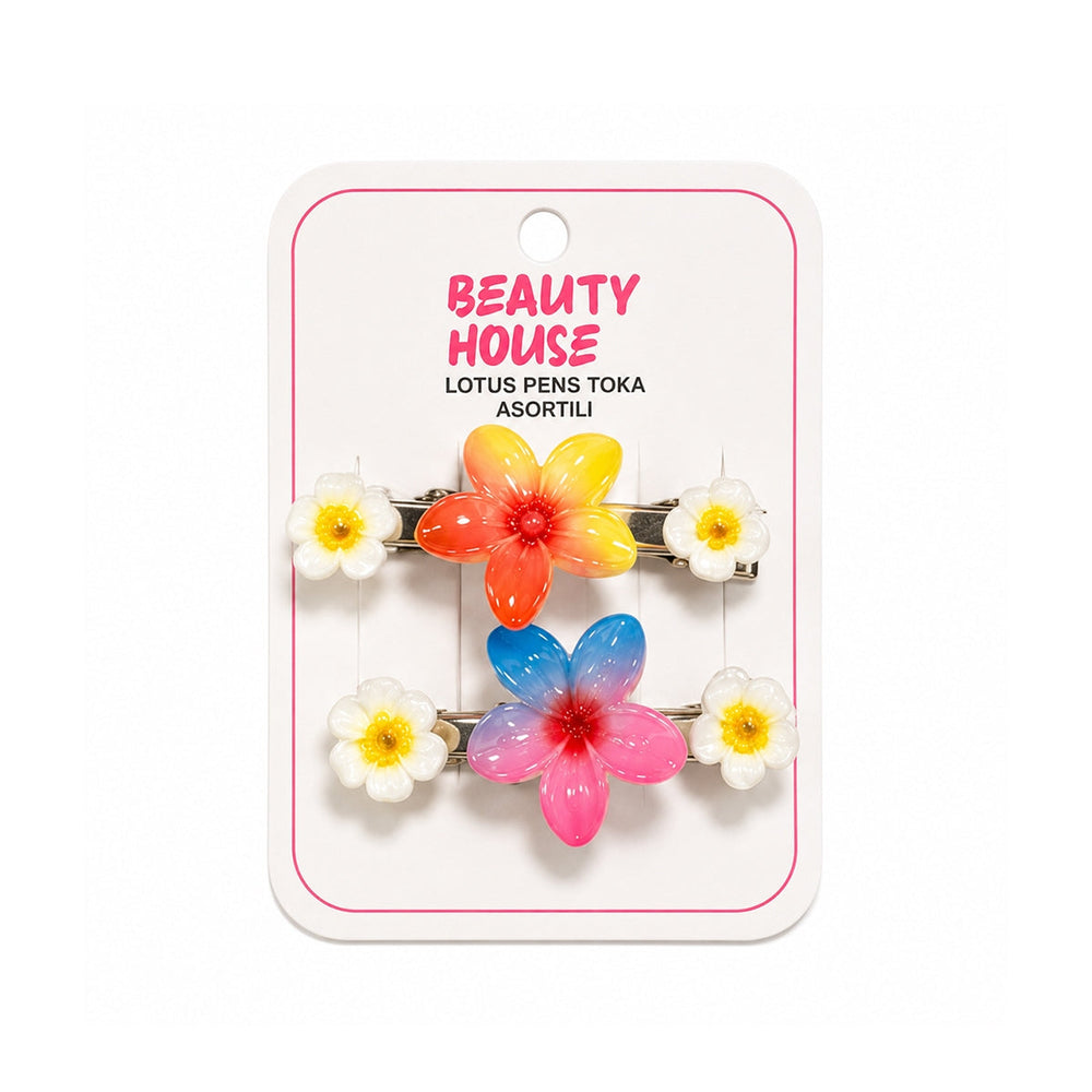 Beauty House Lotus Flower Hair Clip for Elegant Styling 1 pc