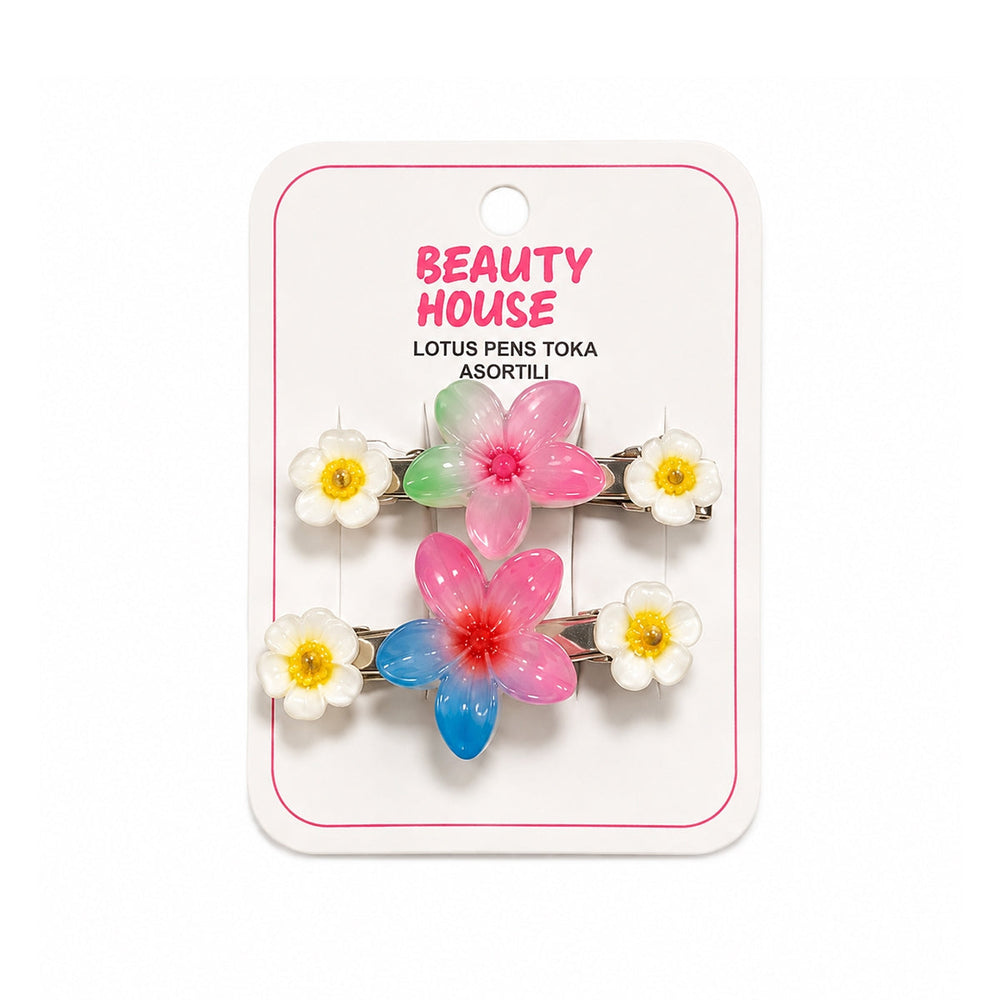 Beauty House Lotus Flower Hair Clip for Elegant Styling 1 pc