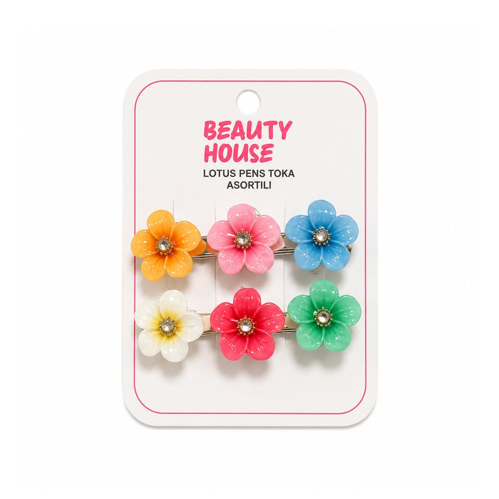 Beauty House Lotus Flower Hair Clip for Elegant Styling 1 pc