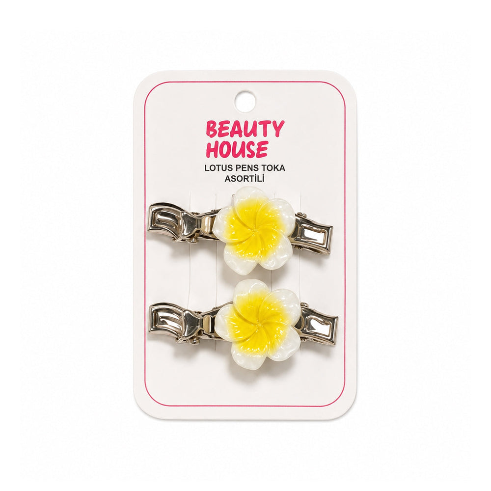 Beauty House Lotus Flower Hair Clip for Elegant Styling 1 pc