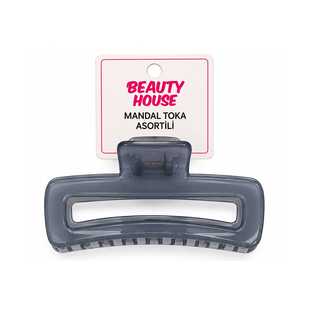 Beauty House Rectangular Claw Clip for Secure Styling 1 pc