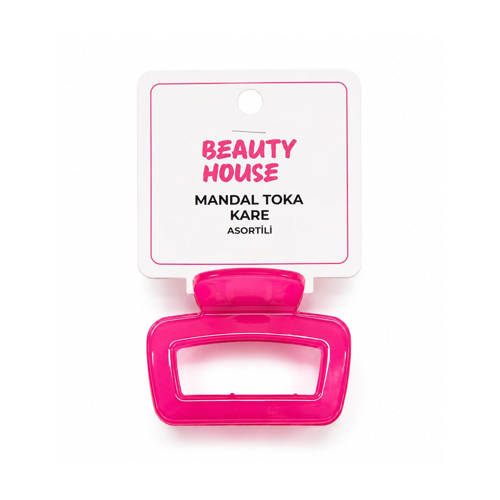 Beauty House Square Claw Hair Clip for Modern Styling 1 pc