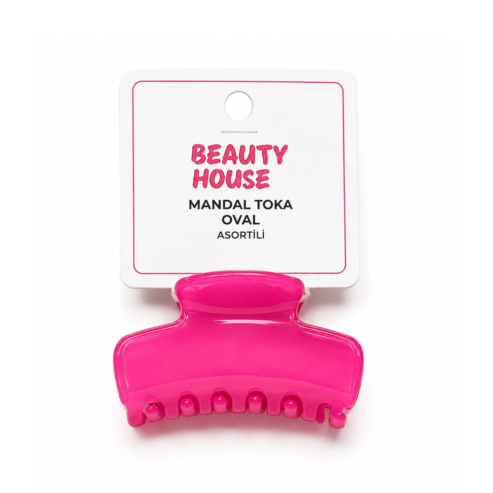 Beauty House Oval Claw Hair Clip for Daily Styling 1 pc
