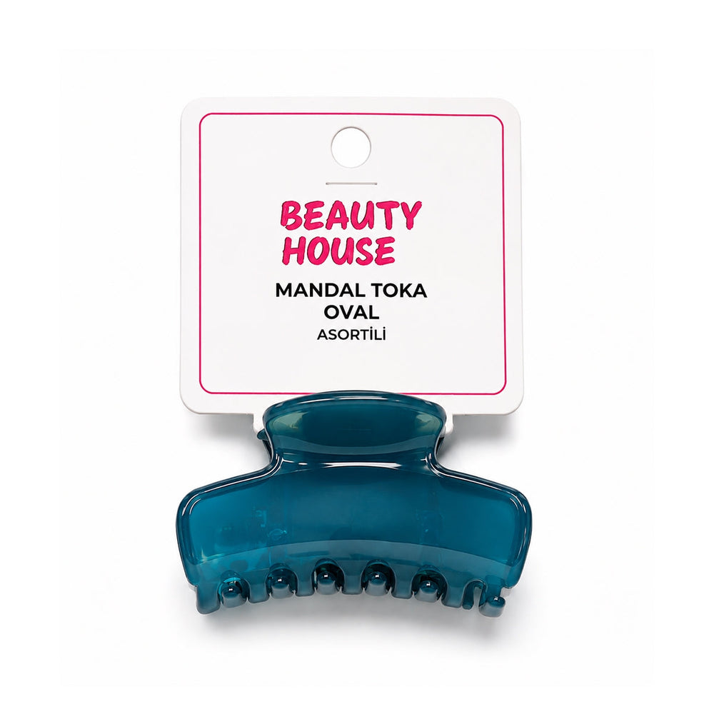 Beauty House Oval Claw Hair Clip for Daily Styling 1 pc