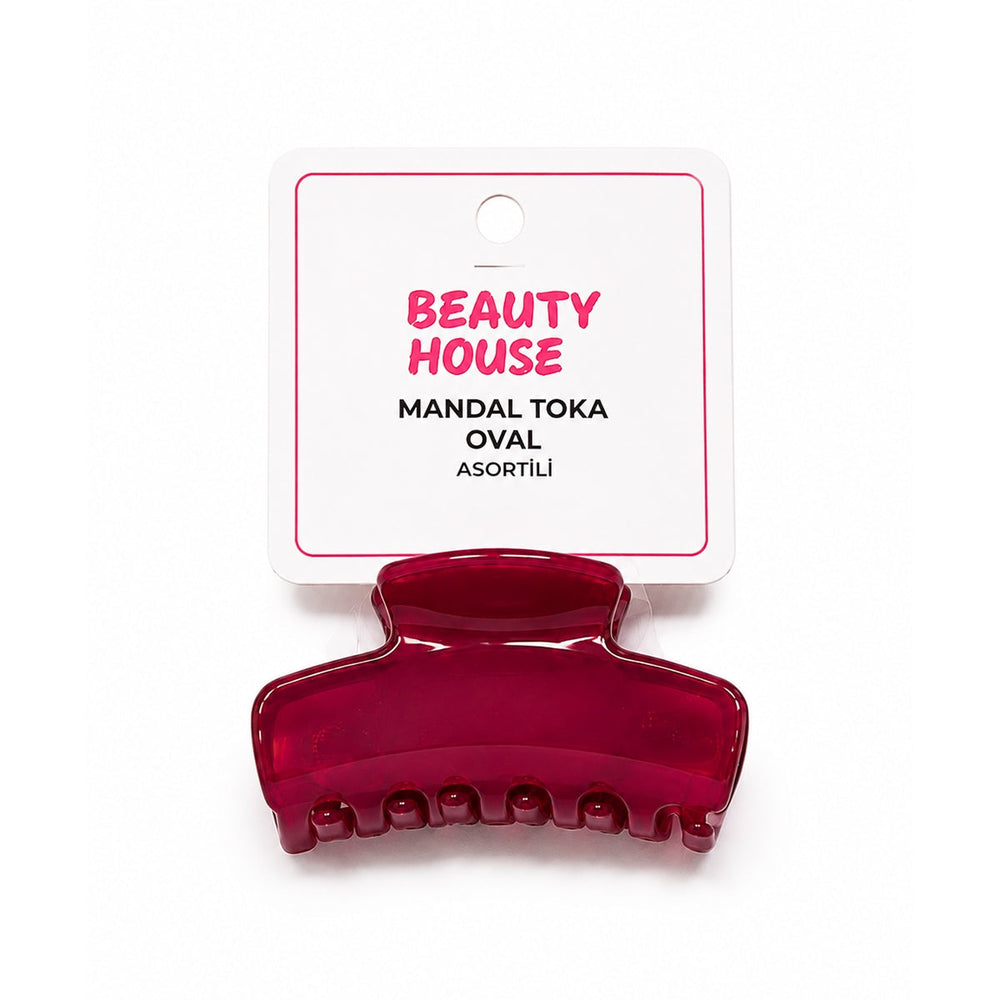 Beauty House Oval Claw Hair Clip for Daily Styling 1 pc