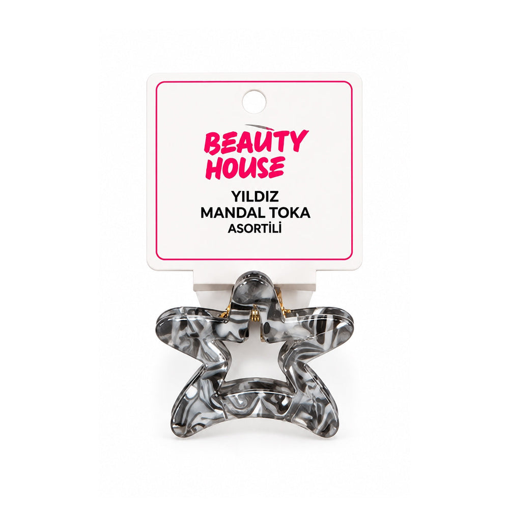 Beauty House Star Claw Clip Fun Hair Accessory 1pc