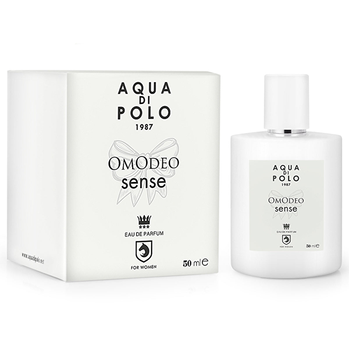 Aqua Di Polo 1987 Omodeo Sense EDP Women Perfume 50ml | Elegant Scent - Image #1