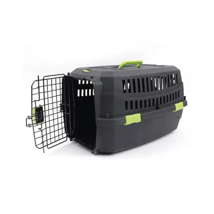 M-Pets Eco Viaggio IATA Pet Carrier for Cats and Dogs Black XS